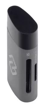 Картридер внешний DIGMA CR-С2524-G, SD/microSD, USB Type-C, серый (CR-С2524-G)