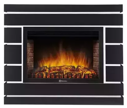 Портал «Firelight» Moderno 25 чёрный дуб