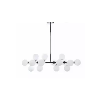 Потолочная люстра светодиодная LDP 6033-16 CHR Lumina Deco Marsiada