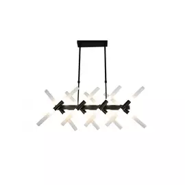 Потолочная люстра светодиодная LDP 6036-16 BK Lumina Deco Alford