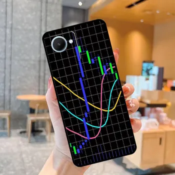 Торговля Инвестиции Форекс Фондовый рынок Чехол Для Realme C55 C33 C31 C35 C30 C11 C15 C25s C21Y GT Neo 5 3T 2T 8 9 10 11 Pro Plus Realme C30