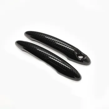 Наклейка на внешнюю ручку двери для MINI Cooper S JCW R50 R52 R53 R55 R56 R57 R58 R59 R61 2 шт./компл. Аксессуары для стайлинга автомобиля Gloss Black