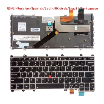 Клавиатура с подсветкой для ноутбука Lenovo Thinkpad X380 Yoga 260 370