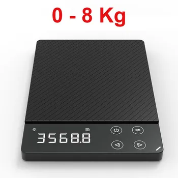 Электронные весы Xiaomi DUKA ES1 0-3 кг/0-8 кг, бытовые кухонные измерительные приборы, ЖК-цифровые электронные весы, автоматическая калибровка