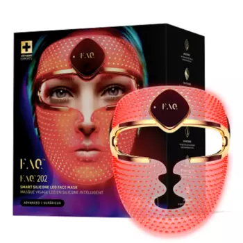 Foreo Фэк 202 Лед-Маска ультралегкая с 7 типами света и инфракрасным светом для молодости кожи