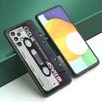Винтажный чехол с кассетой в стиле ретро для Samsung A21 A30 A50 A52 S A13 A14 A22 A23 A32 A53 A73 5G A11 A12 A31 A33 A51 A70 A71 A72 Samsung A04 4G