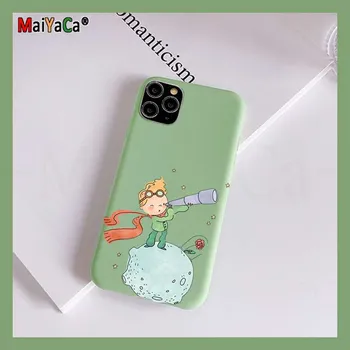 MaiYaCa мультфильм Маленький принц Земля космос Мягкий силиконовый чехол для телефона iPhone 11 12 Pro Max XS XR 8 7 6 6s Plus чехол iphone xs max