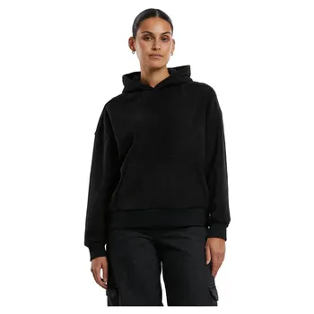 Худи Urban Classics Jacquard Velvet Oversized, черный