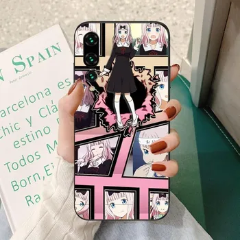 Чехол для телефона Fujiwara Chika Girls для Huawei P50 P40 P30 Pro Lite P Smart 2021 2019 Magic 3 мягкий черный чехол для телефона Huawei P50