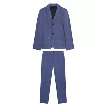 Льняной костюм Emporio Armani