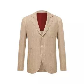 Льняной пиджак Brunello Cucinelli