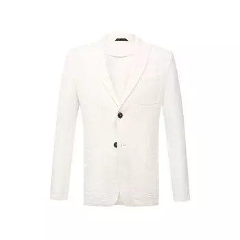 Льняной пиджак Giorgio Armani