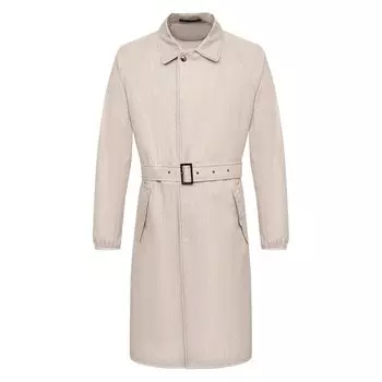 Льняной плащ Giorgio Armani