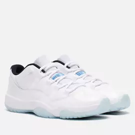 Мужские кроссовки Jordan Air Jordan 11 Retro Low Legend Blue, цвет белый, размер 40 EU