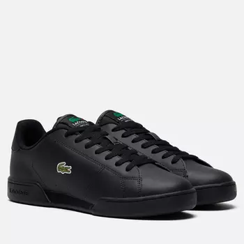 Мужские кроссовки Lacoste Carnaby Cup, цвет чёрный, размер 42 EU