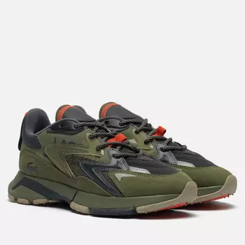 Мужские кроссовки Lacoste L003 Neo Tech, цвет зелёный, размер 44.5 EU
