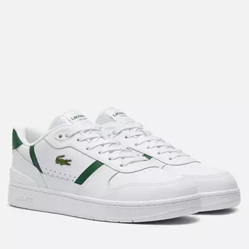 Мужские кроссовки Lacoste T-Clip Set, цвет белый, размер 40.5 EU
