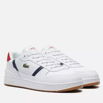 Мужские кроссовки Lacoste T-Clip Set, цвет белый, размер 46 EU