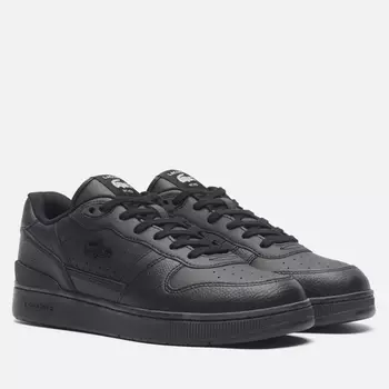 Мужские кроссовки Lacoste T-Clip Set, цвет чёрный, размер 40.5 EU