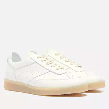 Мужские кроссовки Maison Margiela MM6 6 Court FW24, цвет белый, размер 40 EU