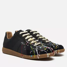 Мужские кроссовки Maison Margiela Replica Painter, цвет чёрный, размер 41.5 EU