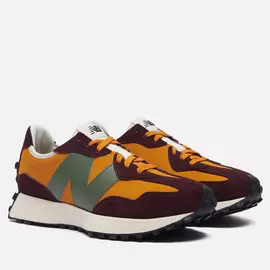 Мужские кроссовки New Balance 327 Ultra Luxe, цвет оранжевый, размер 40.5 EU