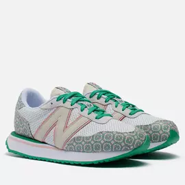 Мужские кроссовки New Balance x Casablanca 237, цвет белый, размер 41.5 EU