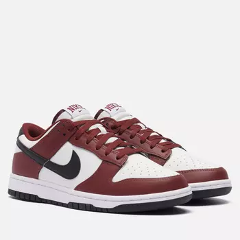 Мужские кроссовки Nike Dunk Low, цвет бордовый, размер 47.5 EU