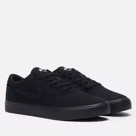 Мужские кроссовки Nike SB Chron 2 CNVS, цвет чёрный, размер 44.5 EU
