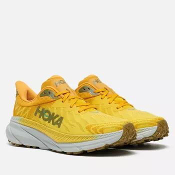 Мужские кроссовки Hoka One One Challenger ATR 7, цвет жёлтый, размер 46.5 EU