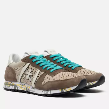 Мужские кроссовки Premiata Eric 7267, цвет коричневый, размер 46 EU