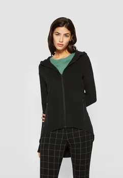 Толстовка на молнии Urban Classics LADIES ATHLETIC INTERLOCK ZIP HOODY, цвет Black