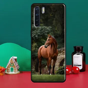 Чехол с изображением лошади для OPPO A74 A54 A94 A31 A53 A5 A9 2020 A52 A72 A1K A83 A91 A93 A3S A5S A15 OPPO A1K