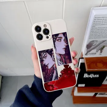 Оригинальный квадратный жидкий силиконовый чехол для телефона Heaven Official s Blessing для iPhone 14 11 12 13 Pro Max X XS XR 7 8 Plus, чехол «сделай сам» iPhone 13