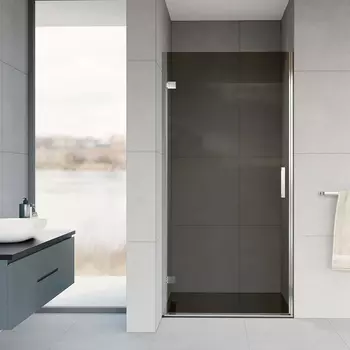Душевая дверь Vincea Flex VDP-1F900CG хром, стекло тонированное