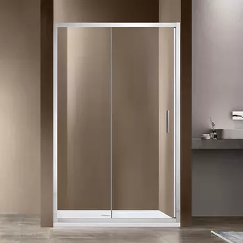 Душевая дверь Vincea Garda VDS-1G135CL хром, стекло прозрачное