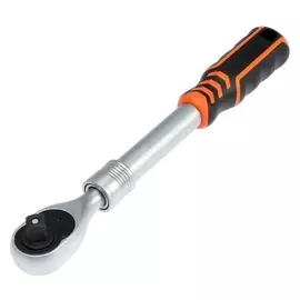 Трещотка телескопическая AV Steel Av-528670, 72 зубца, 315-455 мм