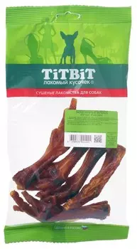 TiTBiT лапки куриные вяленые мягкая упаковка (100 г.)
