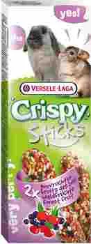 VERSELE-LAGA Crispy палочки с лесными ягодами для кроликов и шиншилл (2*55 г.)