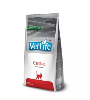 Vet Life Cat Cardiac корм для кошек при хронической сердечной недостаточности (Диетический, 2 кг.)