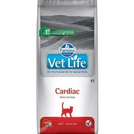 Vet Life Cat Cardiac корм для кошек при хронической сердечной недостаточности (Диетический, 400 гр.)