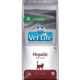 Vet Life Cat Hepatic корм для кошек при хронической печеночной недостаточности (Диетический, 400 гр.)