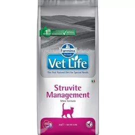 Vet Life Cat Management Struvite корм для кошек при МКБ (Диетический, 2 кг.)