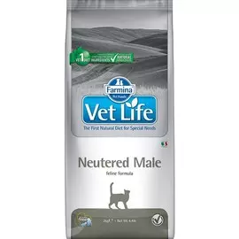 Vet Life Cat Neutered Male корм для кастрированных котов (Диетический, 2 кг.)