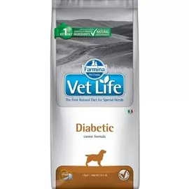 Vet Life Dog Diabetic корм для собак при сахарном диабете (Диетический, 2 кг.)