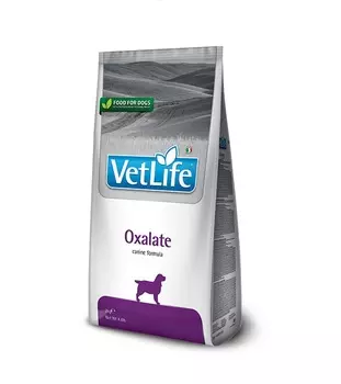 Vet Life Dog Oxalate корм для собак при подавление образования оксалатов (Диетический, 2 кг.)