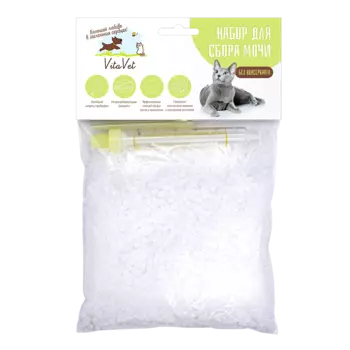 VitaVet Care набор для сбора мочи у кошек (без консерванта) (220 г.)