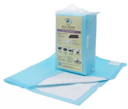 VitaVet Care пеленки впитывающие с фиксирующими полосками (60 х 40 см., 12 шт.)