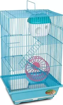 Triol 2203 клетка эмалированная для грызунов (23 x 30 x 47 см.)