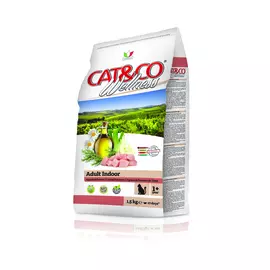 Wellness Cat&Co Adult Indoor корм для взрослых домашних кошек (Баранина и картофель, 1,5 кг.)